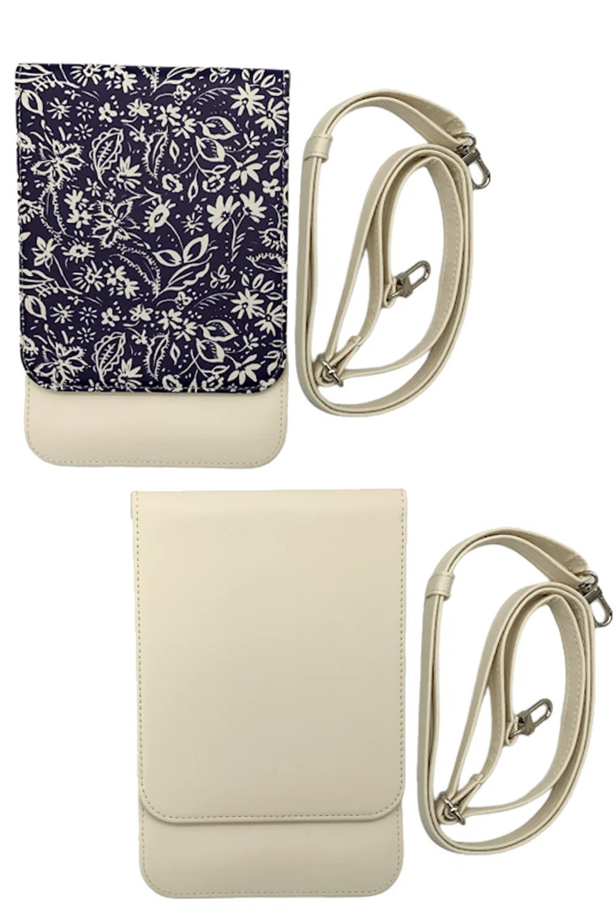 Caseable 2-pack Crossbody Phone Bags Protection Blue/Ivory